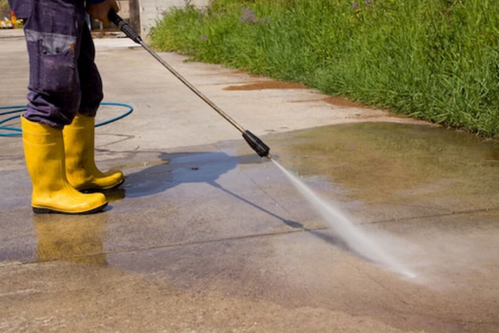 driveways and concrete cleaning in Christchurch