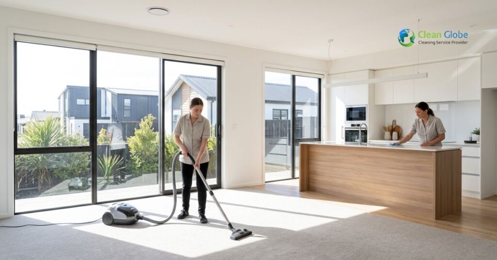 Residential cleaning service in Christchurch making a home clean and fresh.